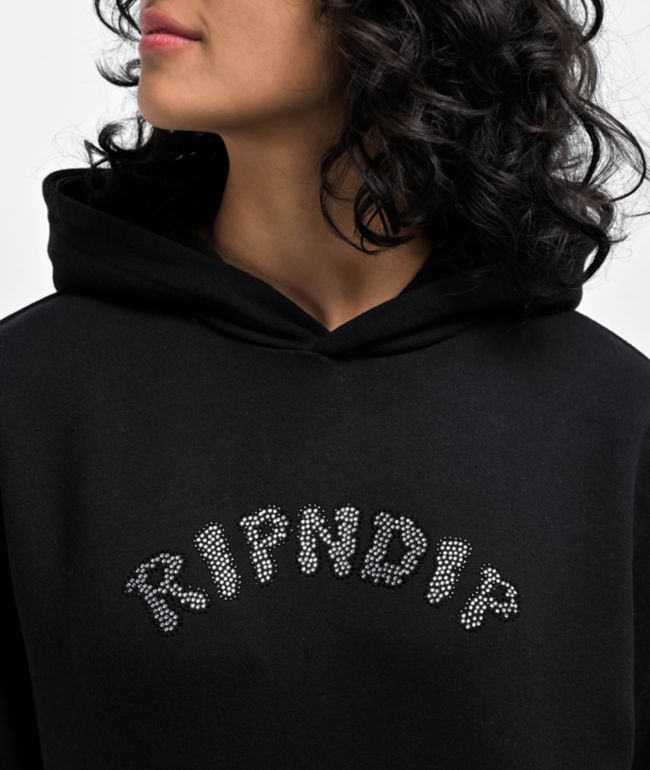 RIPNDIP Sent From Heaven Black Hoodie - thumbnail 3