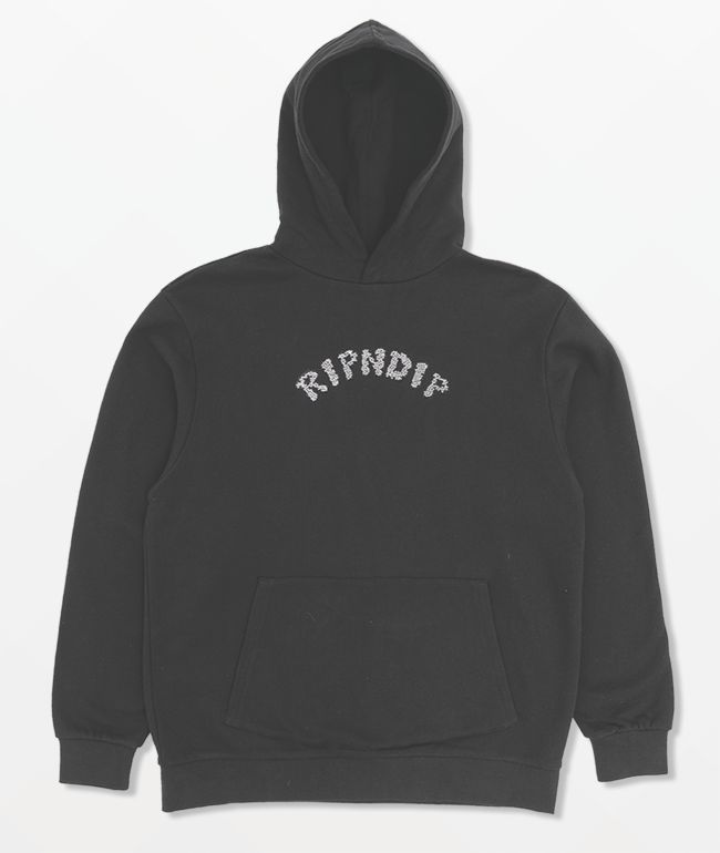 RIPNDIP Sent From Heaven Black Hoodie - thumbnail 2