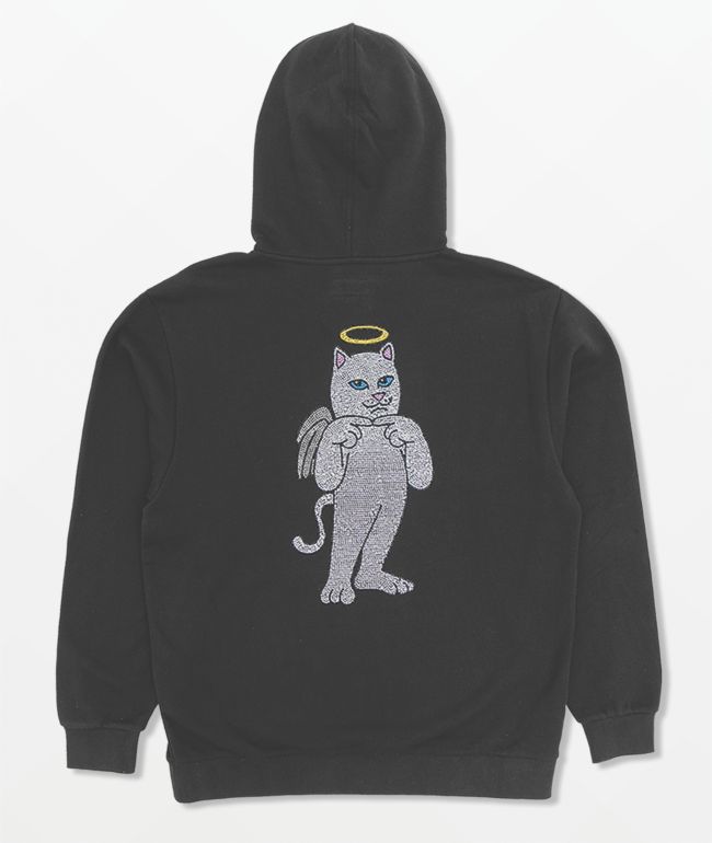 RIPNDIP Sent From Heaven Black Hoodie