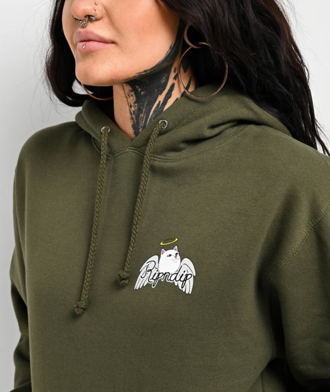 RIPNDIP Shadow Friend Green Hoodie - thumbnail 3