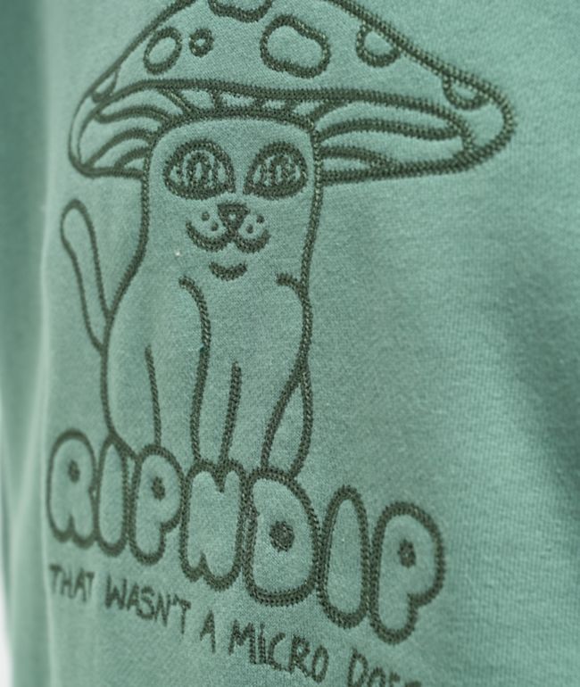 RIPNDIP Shroom Cat Pine Crewneck Sweatshirt - thumbnail 3