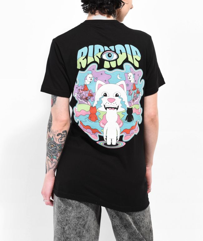 RIPNDIP Tears From Heaven Black T-Shirt