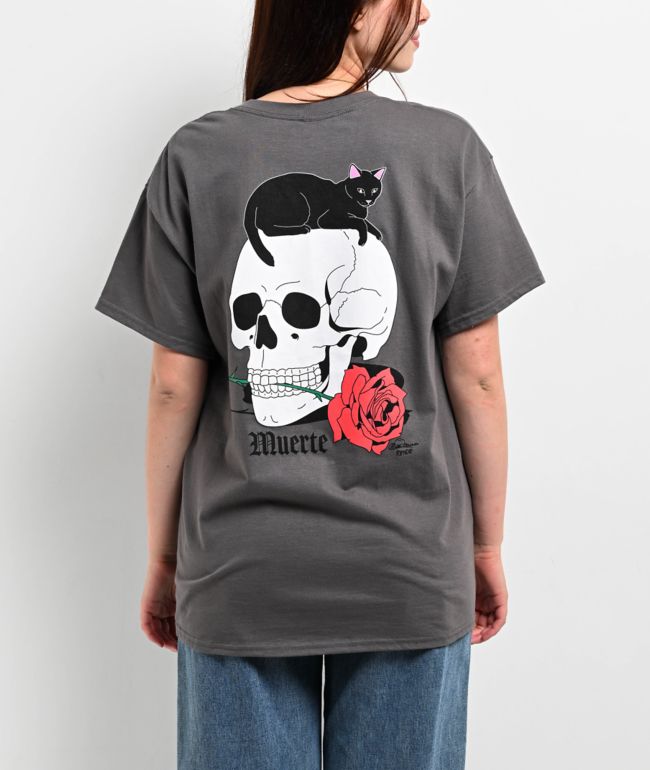 RIPNDIP x Walter Mercado Muerte Charcoal T-Shirt