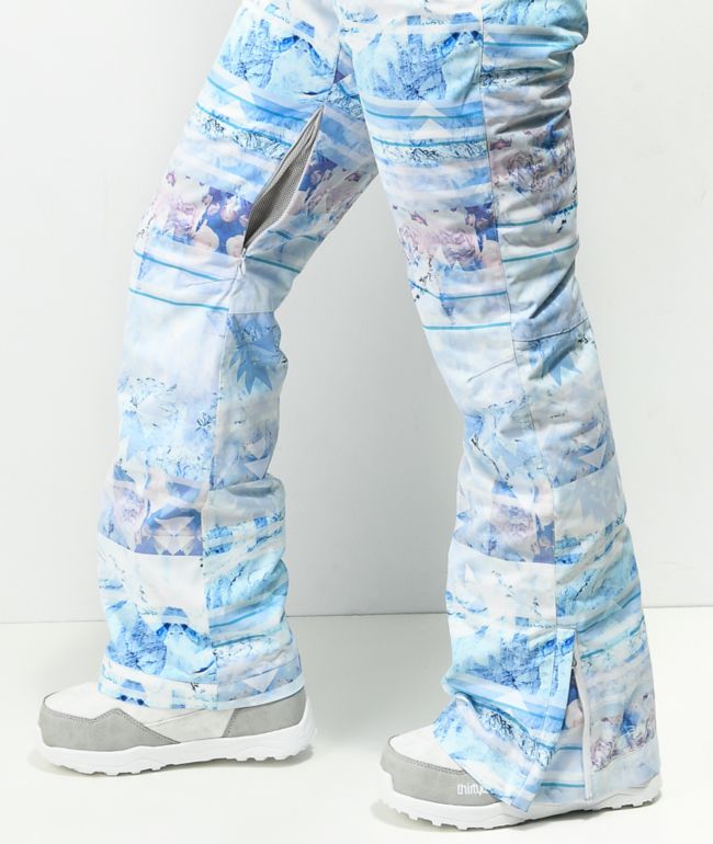 Rojo Snow Day Snowscape 15K Snowboard Bib Pants - thumbnail 3