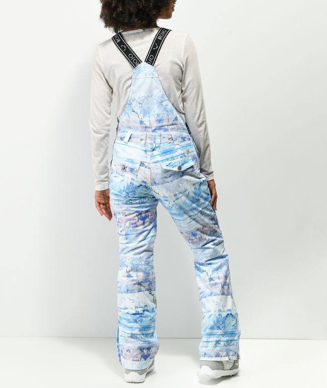 Rojo Snow Day Snowscape 15K Snowboard Bib Pants - thumbnail 2