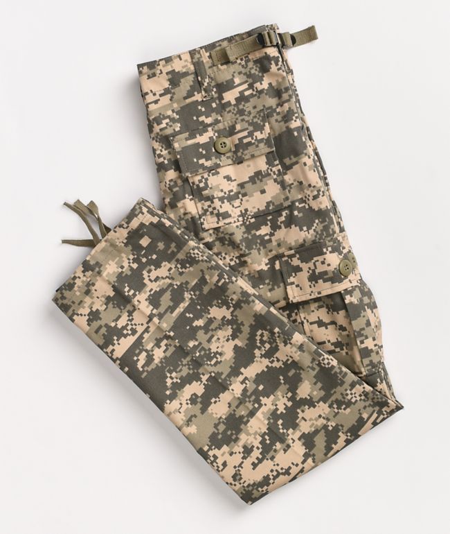 Rothco Boys BDU Digital Camo Cargo Pants - thumbnail 3