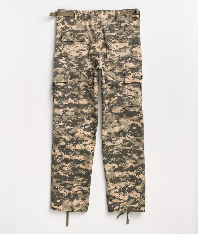 Rothco Boys BDU Digital Camo Cargo Pants - thumbnail 2