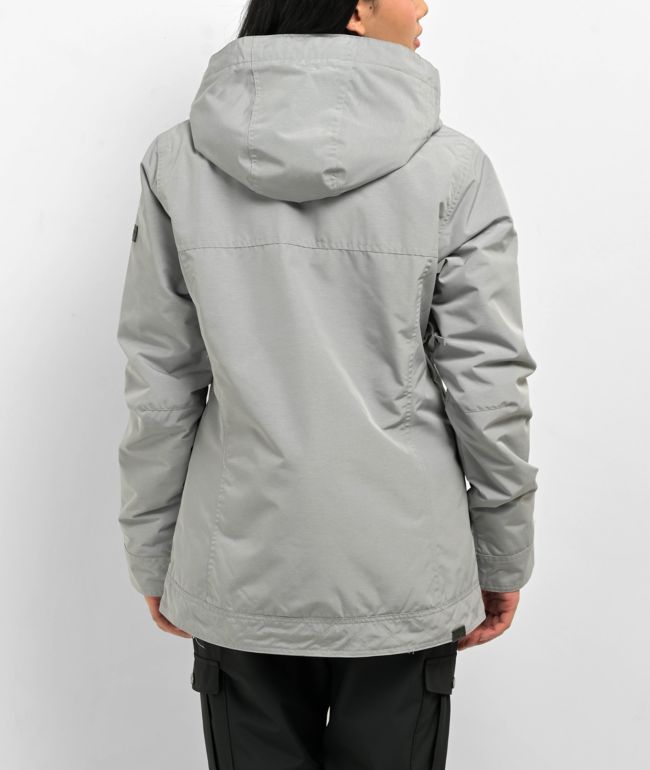 Roxy Billie Grey 10K Snowboard Jacket - thumbnail 2
