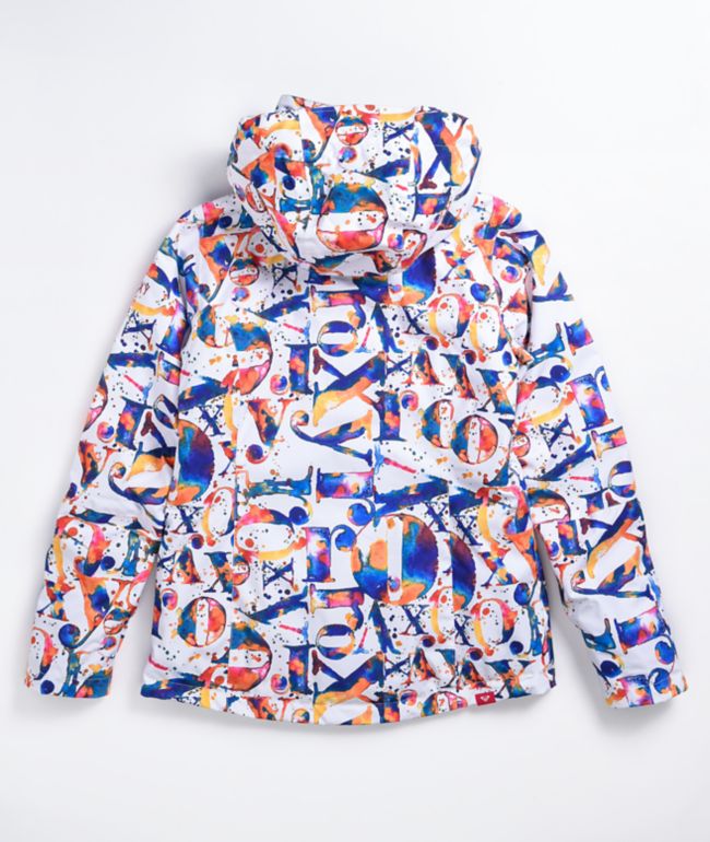 Roxy Jetty Multi 10K Snowboard Jacket - thumbnail 2