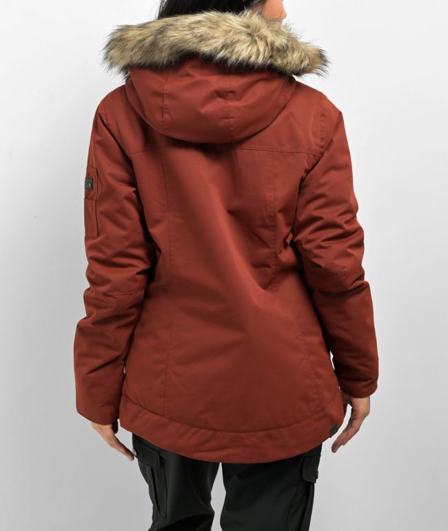 Roxy Meade Smoked Paprika 10K Snowboard Jacket - thumbnail 2