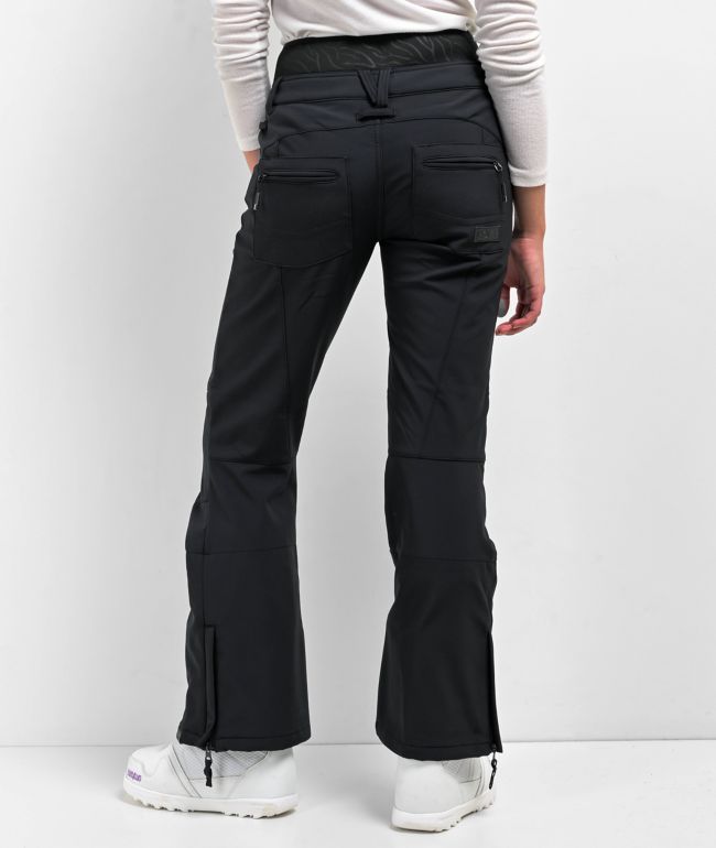 Roxy Rising High 15K Black Snow Pants - thumbnail 2