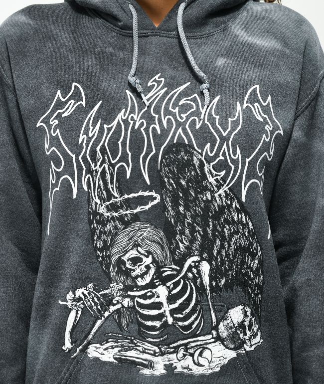 SWIXXZ Best Wishes Dark Grey Sweatshirt - thumbnail 2