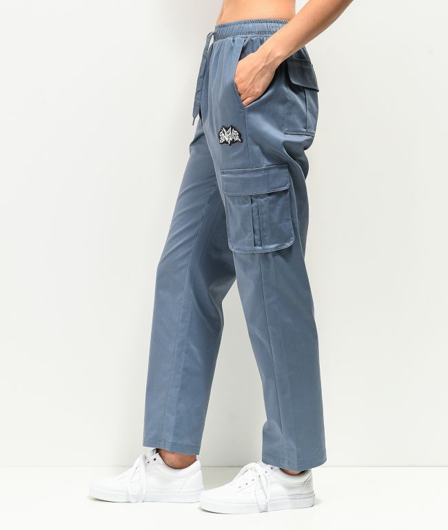 SWIXXZ Chaotic Blue Cargo Pants - thumbnail 3