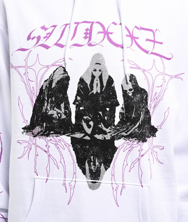 SWIXXZ Dark Castles Cyber White Hoodie - thumbnail 3