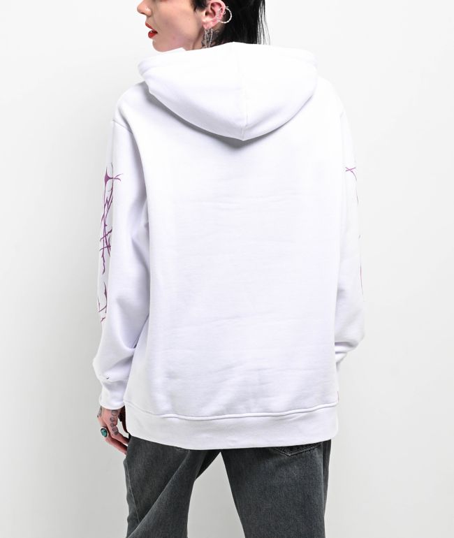 SWIXXZ Dark Castles Cyber White Hoodie - thumbnail 2