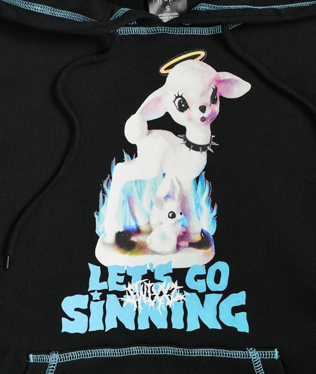 SWIXXZ Go Sinning Black Hoodie - thumbnail 3