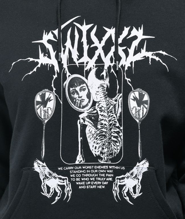 SWIXXZ Know Your Enemy Black Hoodie - thumbnail 2