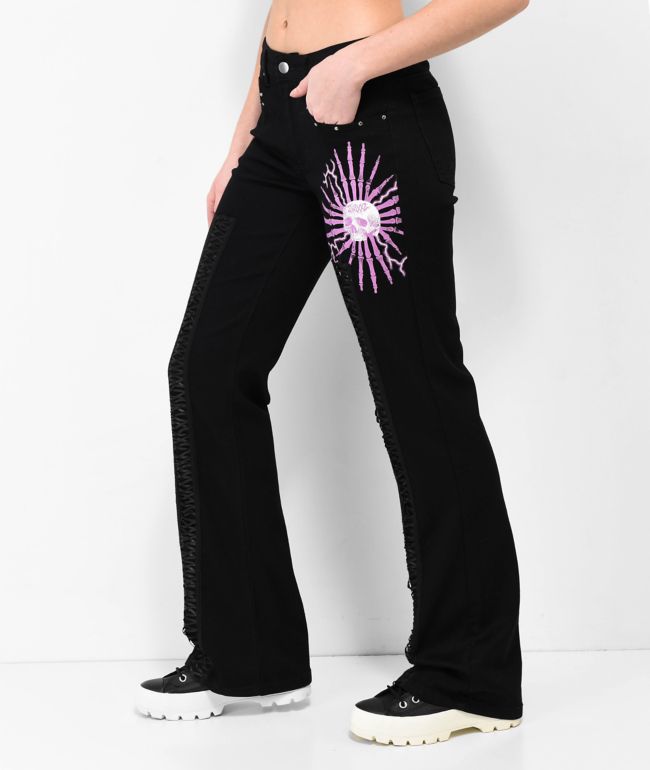 SWIXXZ Raising Hell Black Denim Jeans - thumbnail 3