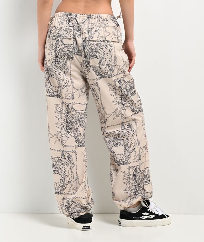 SWIXXZ Small Dog Natural Parachute Pants - thumbnail 2