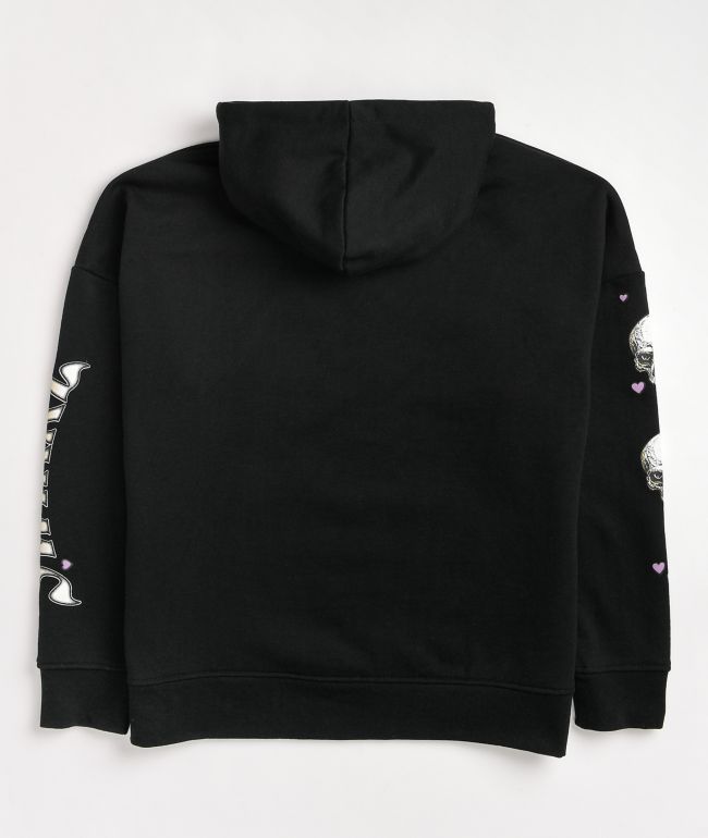 SWIXXZ Tangled Skull Black Hoodie - thumbnail 2