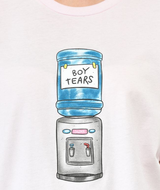 Salem7 Boy Tears Pink T-Shirt - thumbnail 2