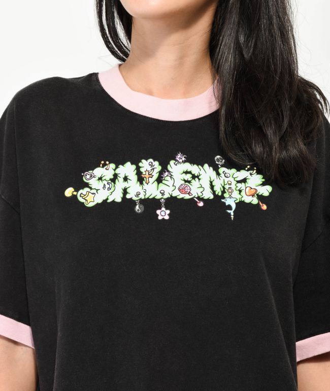 Salem7 Pierced Black T-Shirt - thumbnail 3