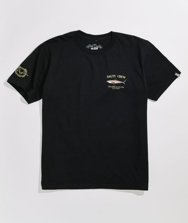 Salty Crew Kids' Bruce Black T-Shirt - thumbnail 2