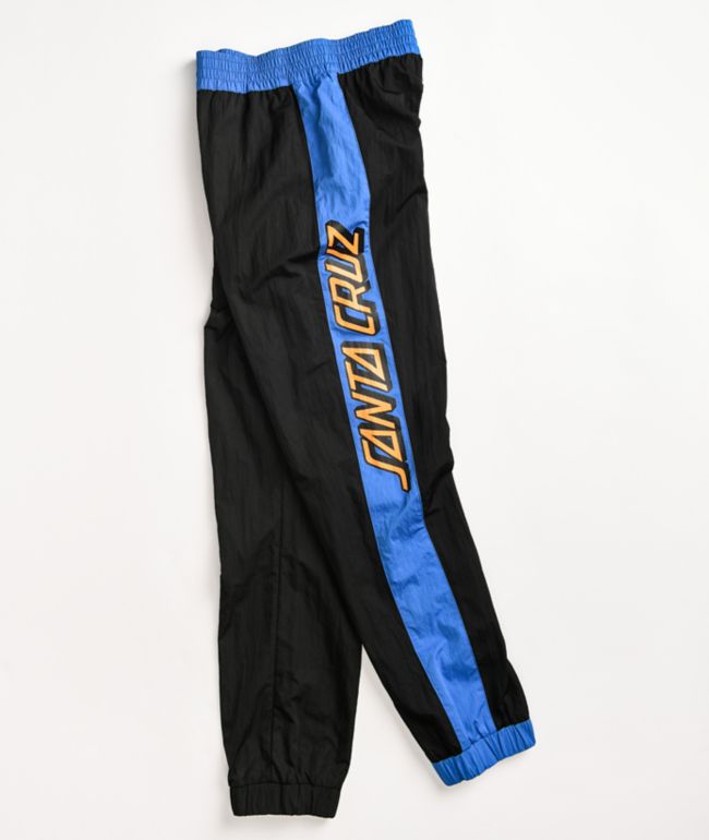 Santa Cruz Classic Strip Black Track Pants - thumbnail 3