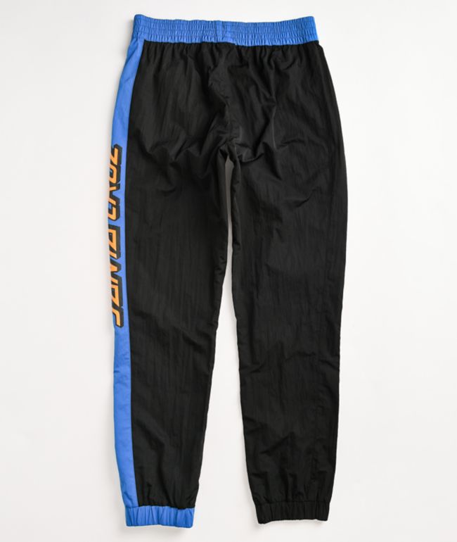 Santa Cruz Classic Strip Black Track Pants - thumbnail 2