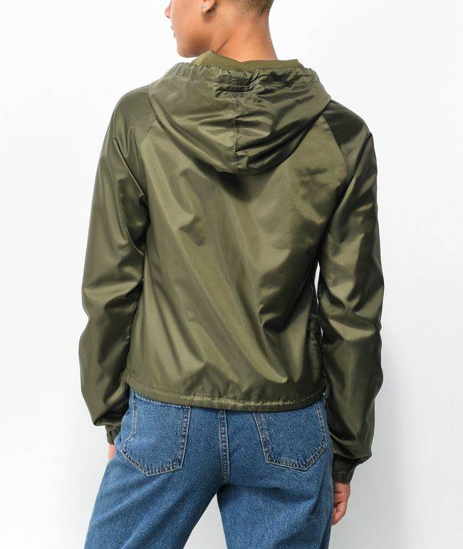 Santa Cruz Color Strip Embroidered Windbreaker Jacket - thumbnail 2