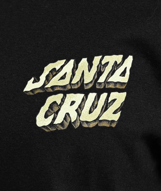 Santa Cruz Entangled Black T-Shirt - thumbnail 3