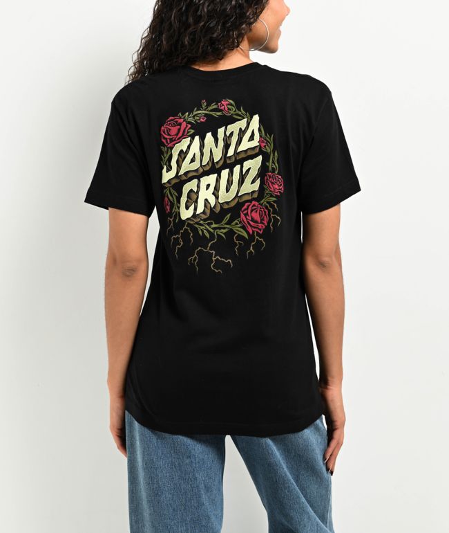 Santa Cruz Entangled Black T-Shirt
