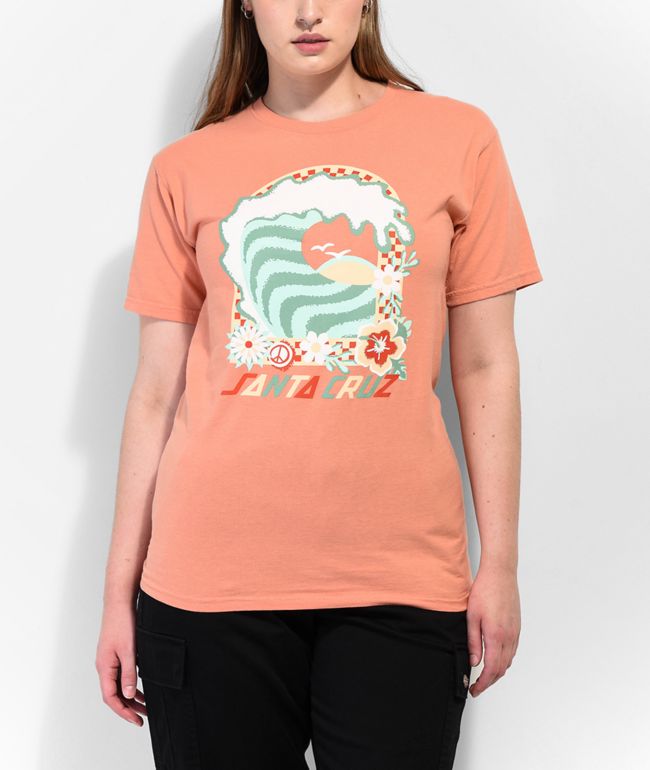 Santa Cruz Free Spirit Wave Clay T-Shirt