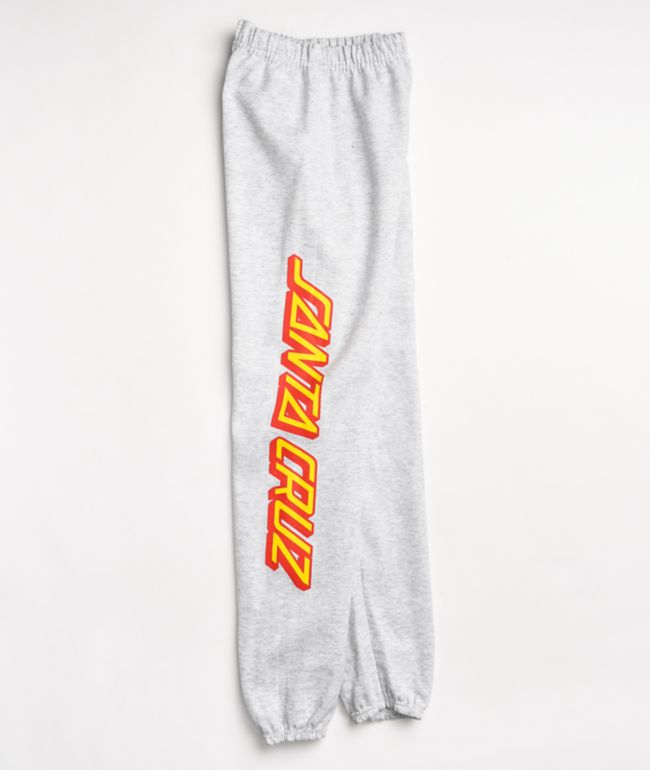 Santa Cruz Kids Ash Grey Sweatpants - thumbnail 3