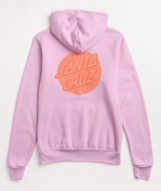 Santa Cruz Letraset Lavender Hoodie