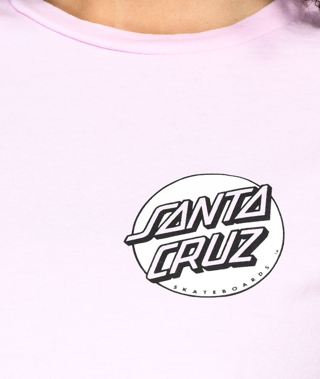 Santa Cruz Missing Dot Pink T-Shirt - thumbnail 3