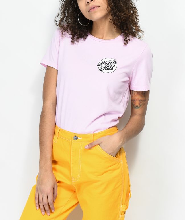 Santa Cruz Missing Dot Pink T-Shirt - thumbnail 2