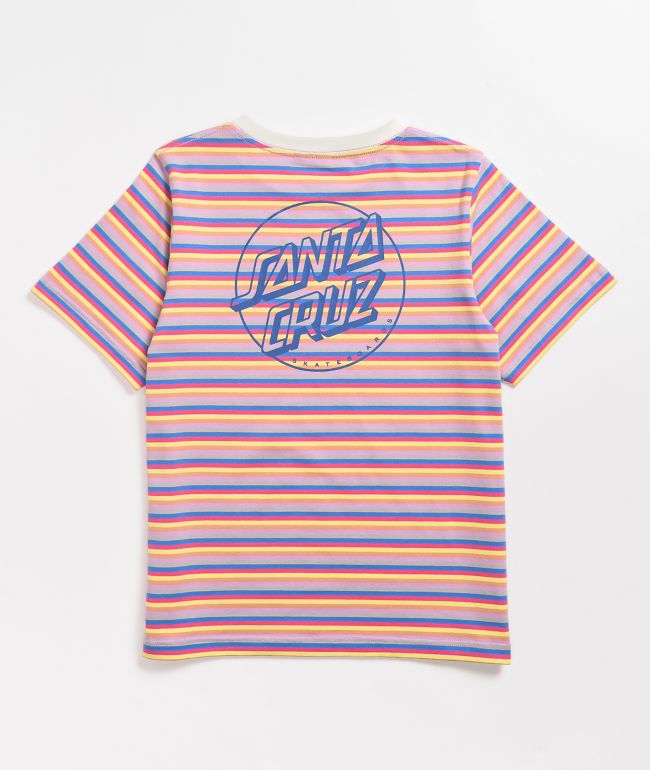 Santa Cruz Opus Dot Stripe Boyfriend T-Shirt