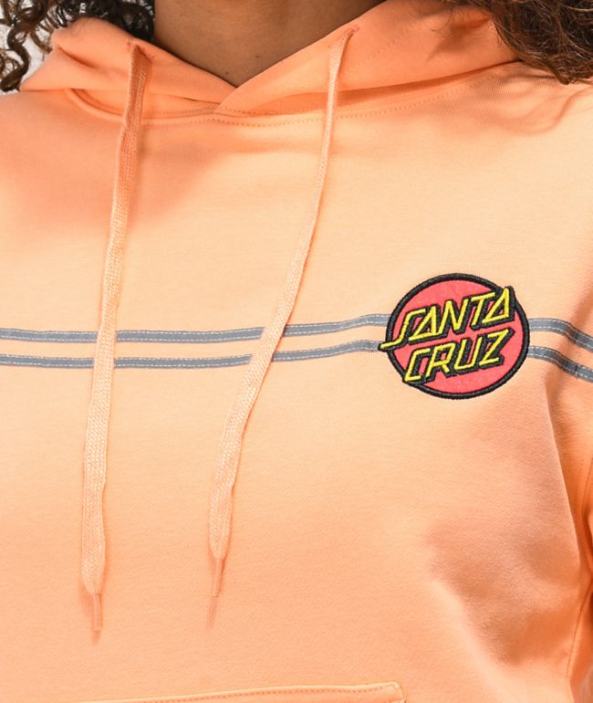 Santa Cruz Other Dot Reflective Orange Hoodie - thumbnail 2