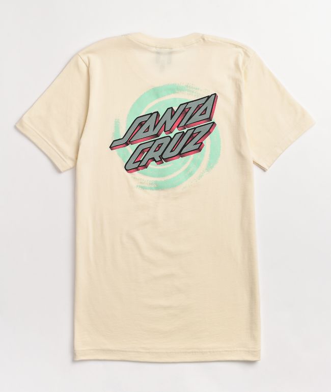 Santa Cruz Portal Dot Natural T-Shirt