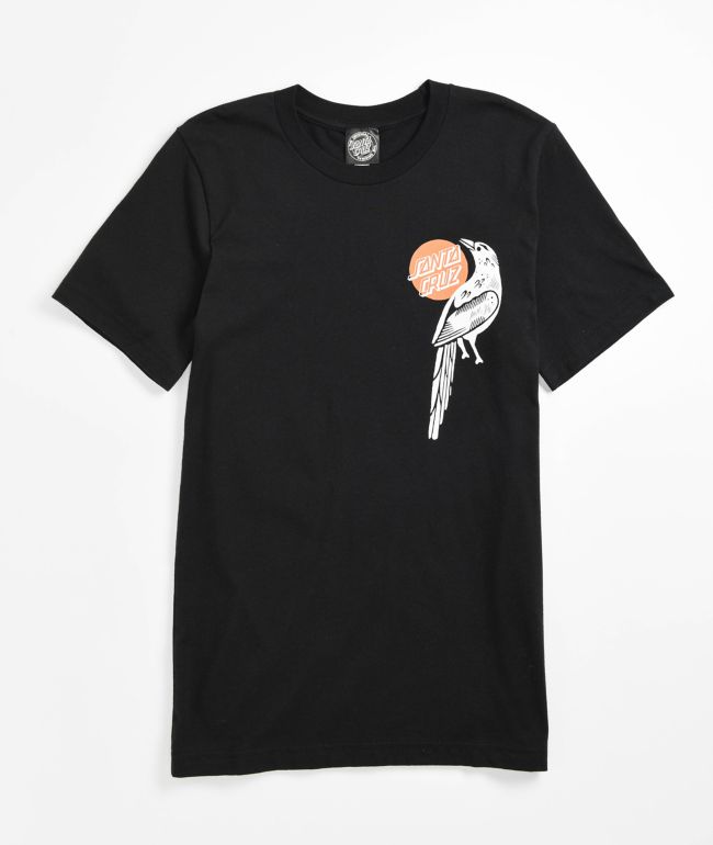 Santa Cruz Raven Black T-Shirt - thumbnail 2