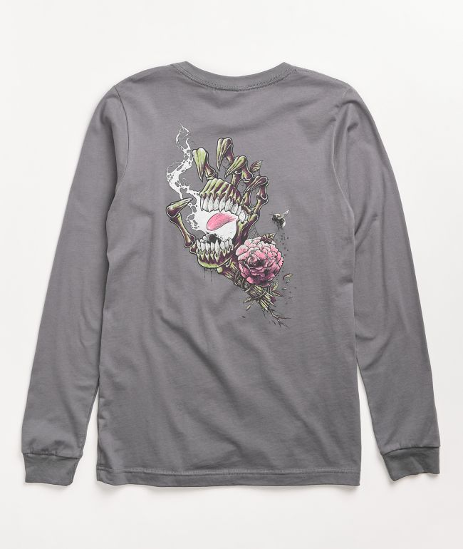 Santa Cruz Resurrect Hand Purple Long Sleeve T-Shirt