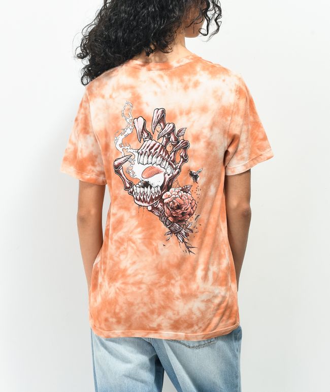 Santa Cruz Resurrect Hand Rust Tie Dye T-Shirt