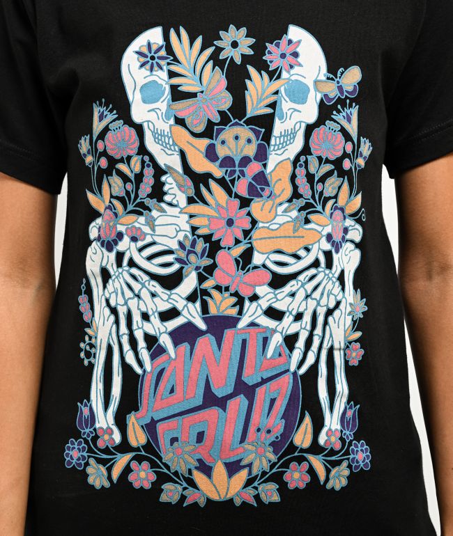 Santa Cruz Sage Front Relaxed Black T-Shirt - thumbnail 2