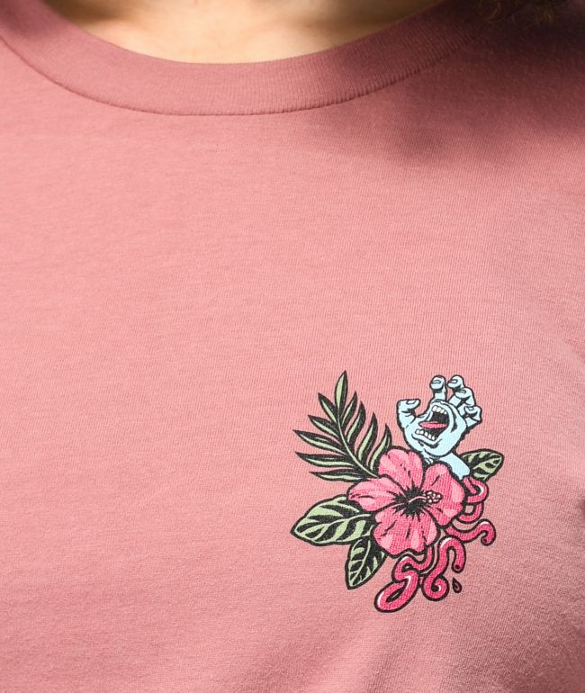 Santa Cruz Vacation Dot Mauve T-Shirt - thumbnail 3