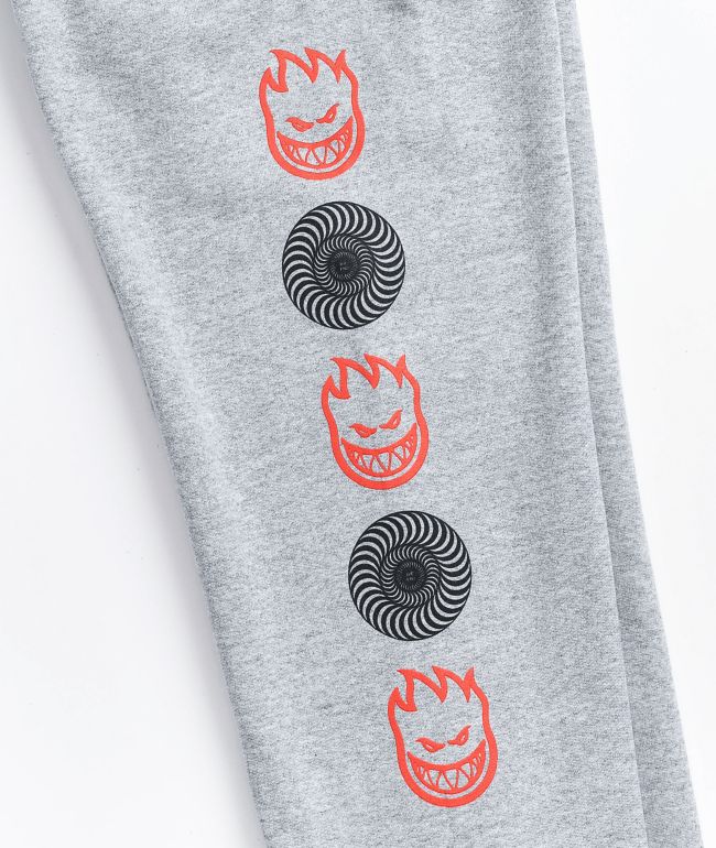 Spitfire Kids Bighead Swirl Grey Sweatpants - thumbnail 3