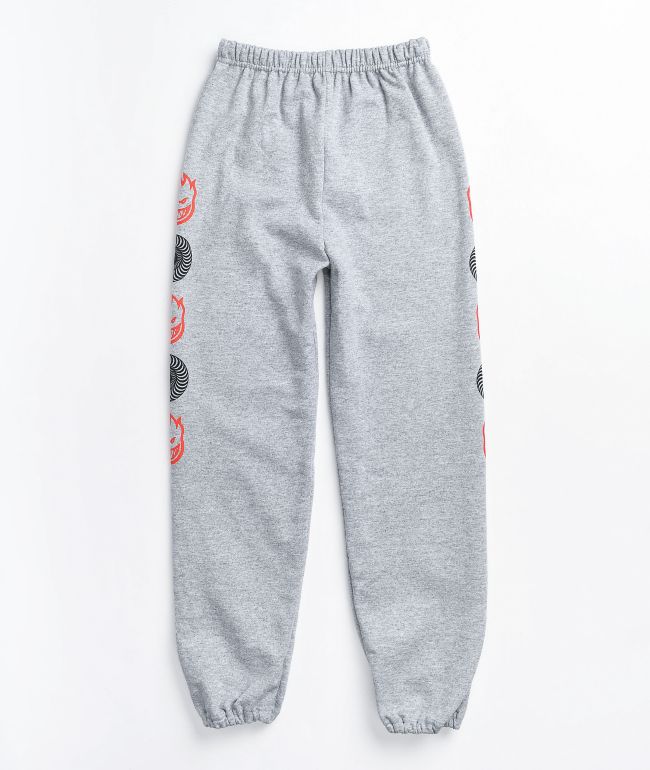 Spitfire Kids Bighead Swirl Grey Sweatpants