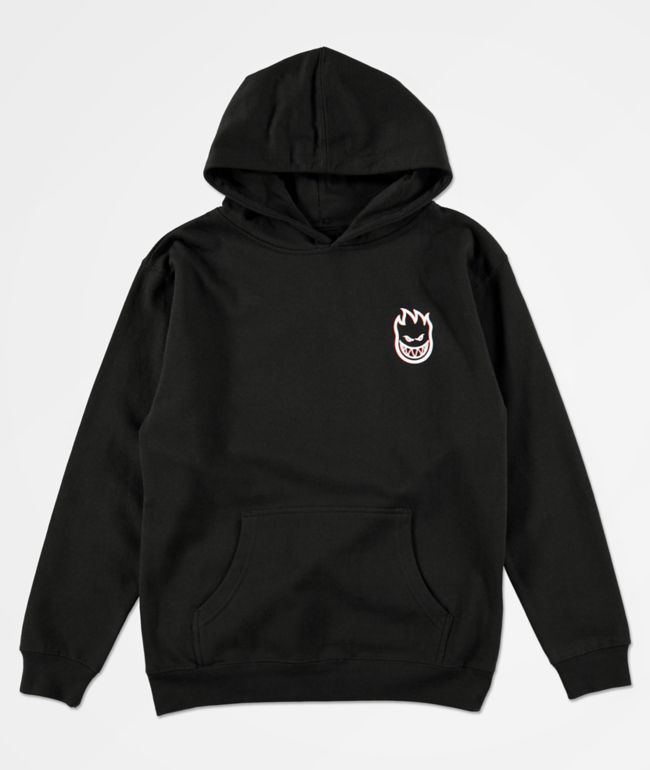Spitfire Kids Swirl Black Hoodie - thumbnail 2