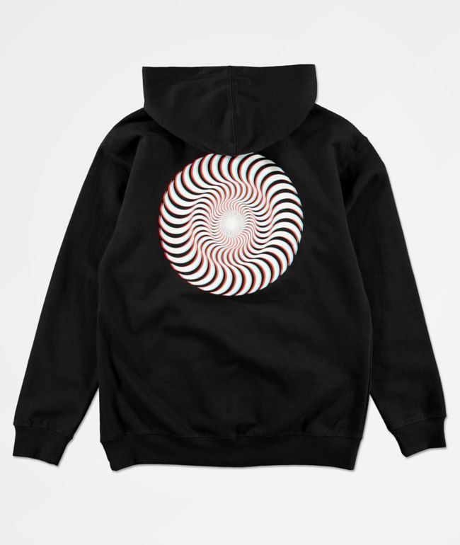 Spitfire Kids Swirl Black Hoodie