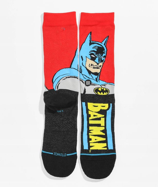 Stance Kids Batman Comic Crew Socks - thumbnail 2